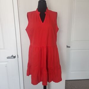 Maude vivante Sleeveless Red Dress